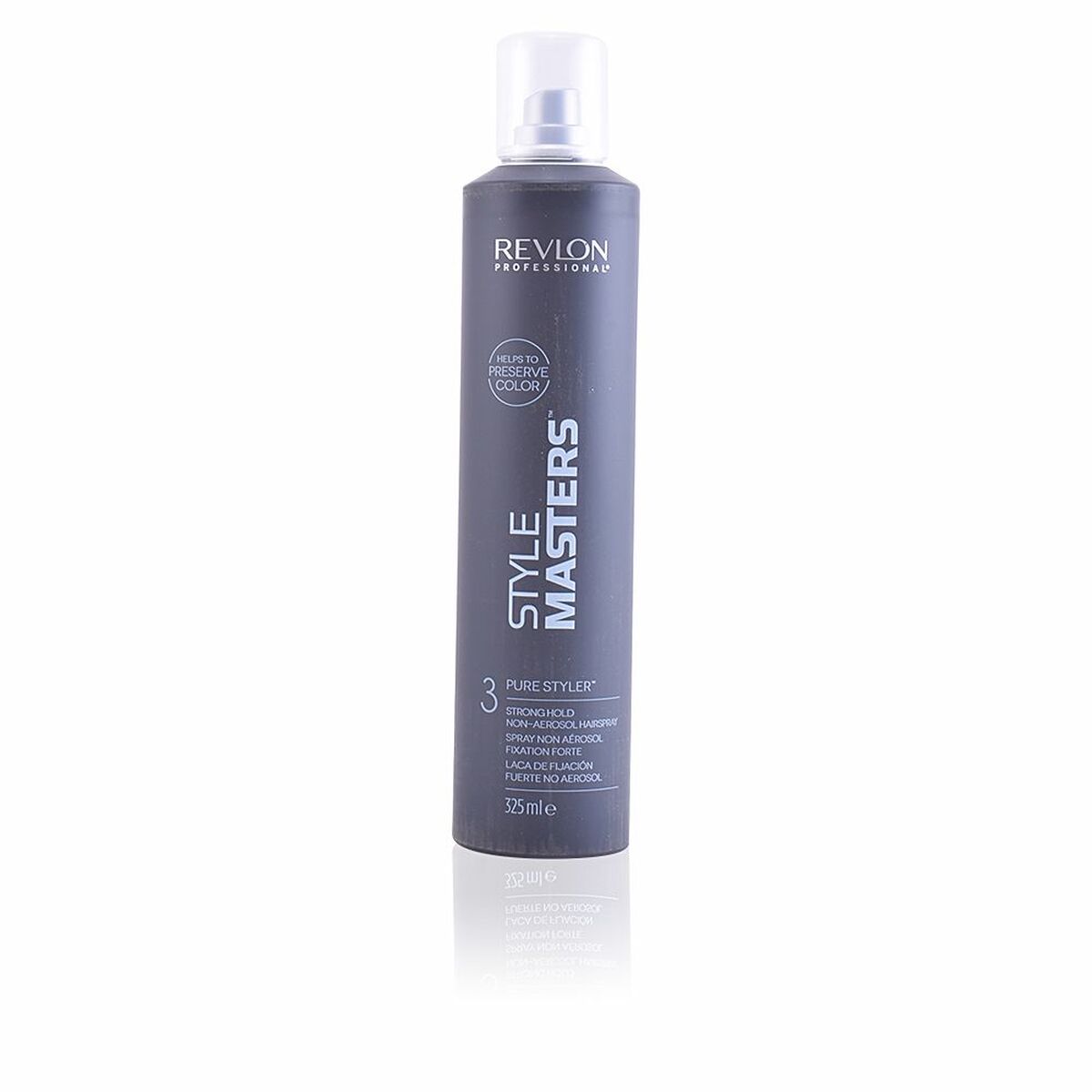 REVLON STYLE MASTERS pure styler strong hold hairspray 325 ml