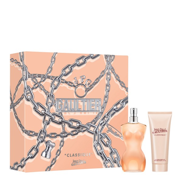 J.P. Gaultier Classique Giftset Edt Spray 50ml/Body Lotion 75ml   set x 125 ml