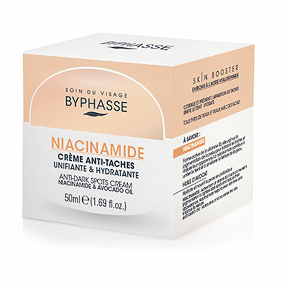 Κρέμα κατά των Ατελειών Byphasse Niacinamide Ανθεκτικό στους λεκέδες (50 ml)