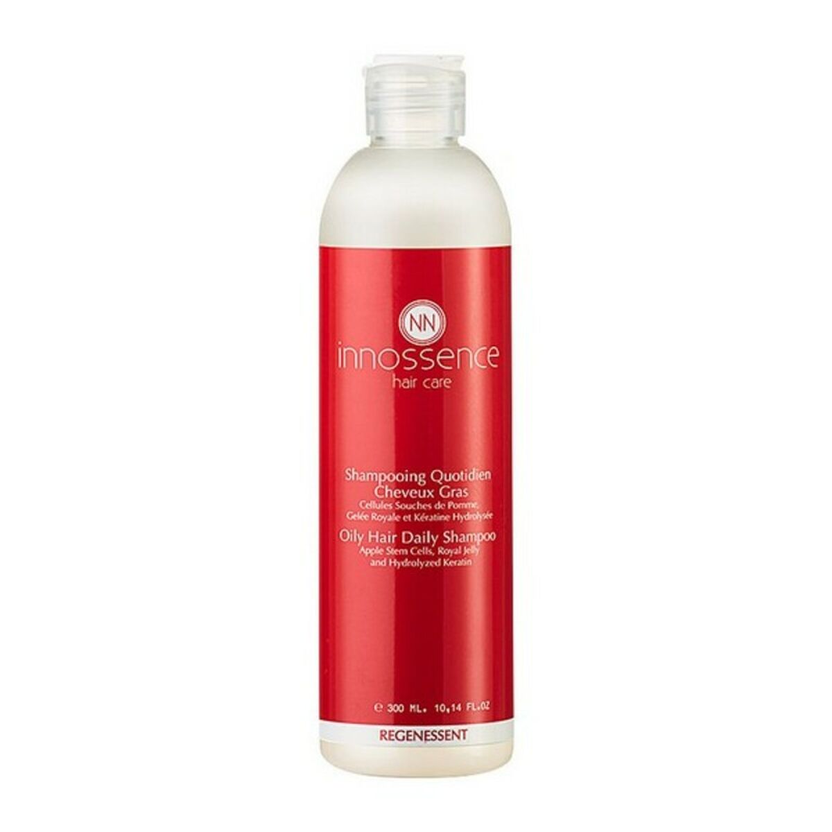 Innossence Regenessent Apple Stem Cells Royal Jelly & Hydrolyzed Keratin Daily Shampoo Oily Hair 300ml