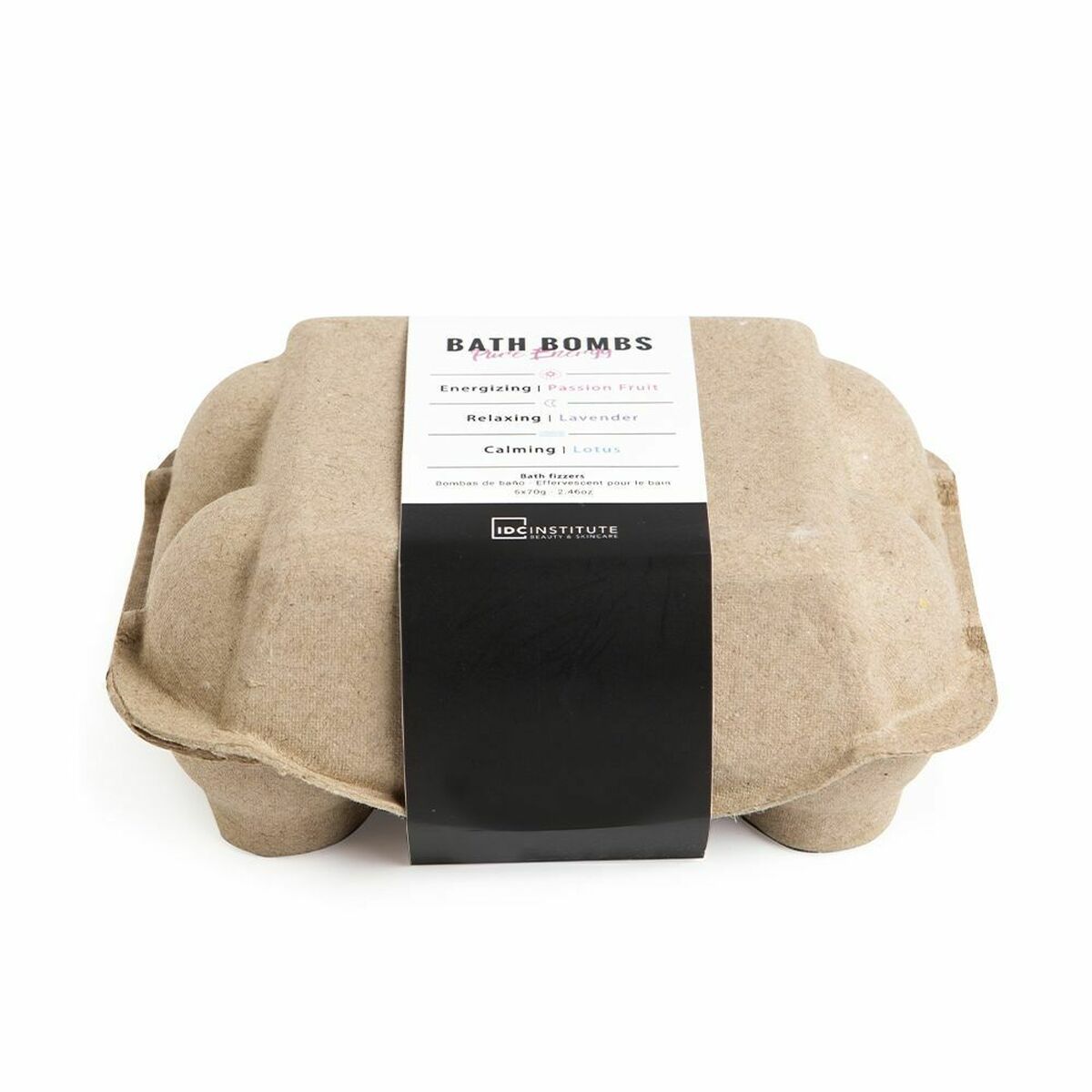 IDC INSTITUTE BATH BOMBS PURE ENERGY set 6 pz