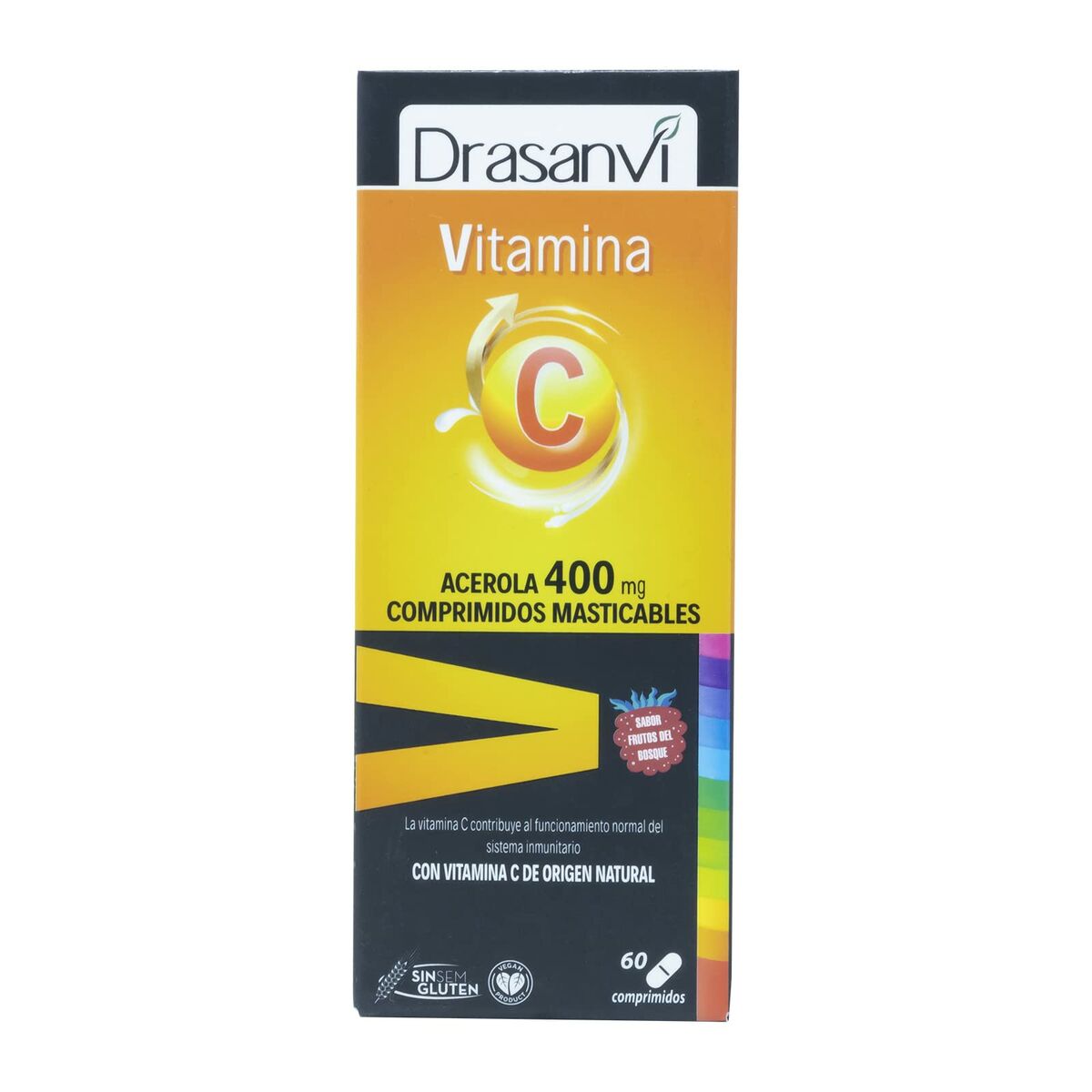 DRASANVI VITAMINA C 400 mg 60 comprimidos masticable