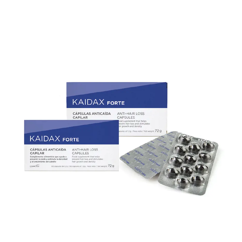 TOPICREM KAIDAX FORTE anti-loss capsules promo 2 x 60 Caps