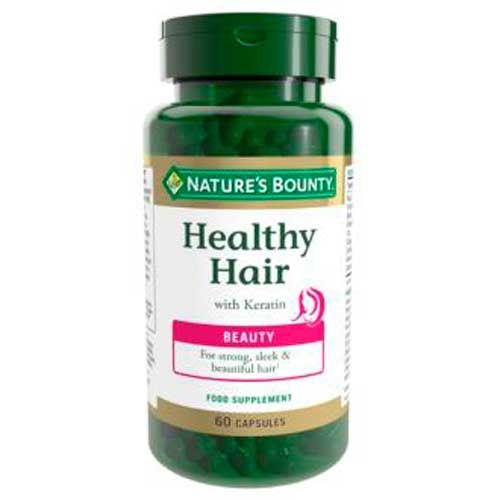 NATURE'S BOUNTY HEALTHY HAIR 60 capsules