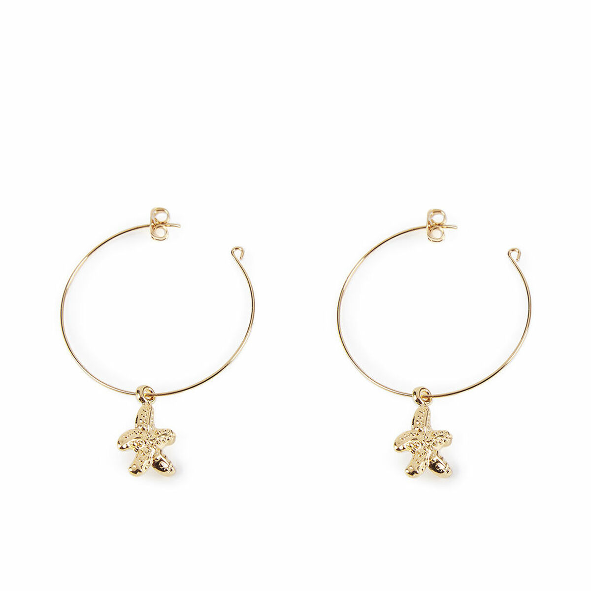 SHABAMA BLANCA earrings #shiny gold 1 u