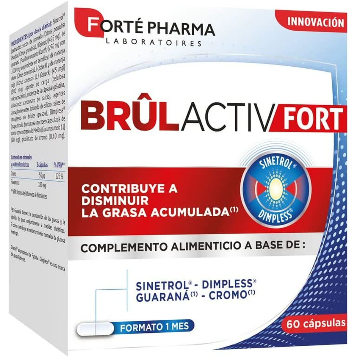 FORTÉ PHARMA  Συμπλήρωμα διατροφής BRÛLACTIV FORT 60 κάψουλες