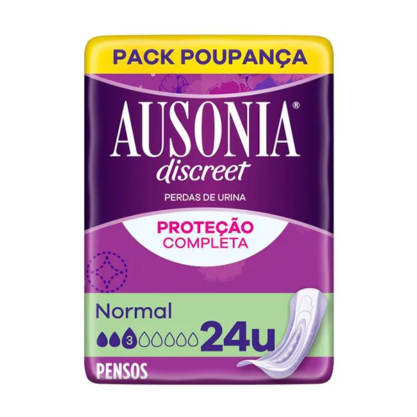 AUSONIA AUSONIA DISCREET normal incontinence pads 39 units