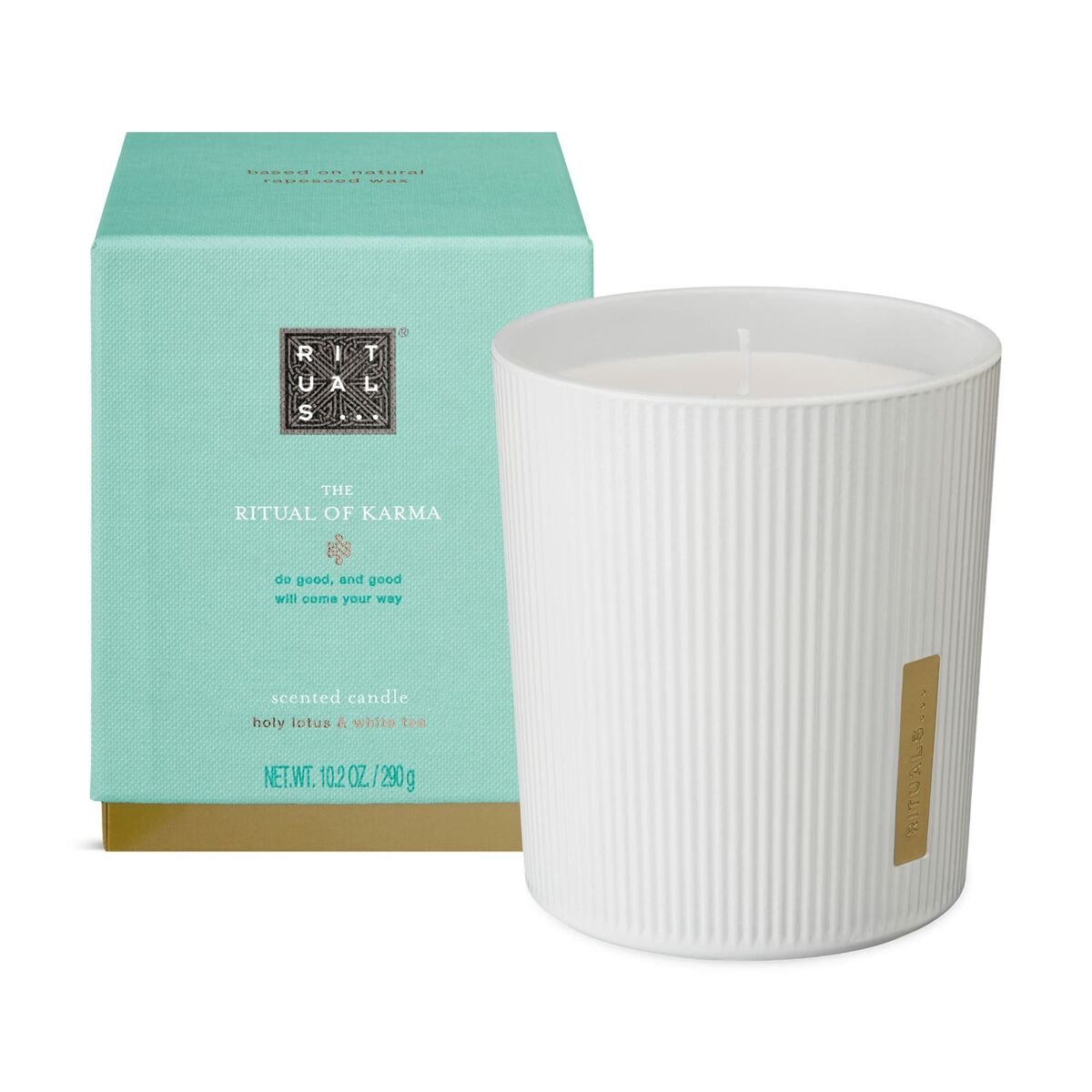 Rituals Karma Scented Candle Lotus Flower & White Tea   290 gr