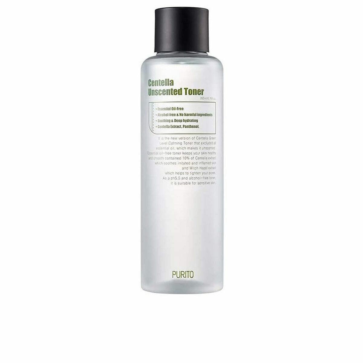 PURITO CENTELLA UNSCENTED toner 200 ml