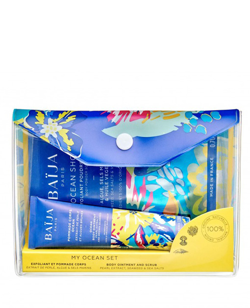 Baija My Ocean Body Set Body Ointment 100ml/Exfoliating Powder 20gr   set x 120 ml