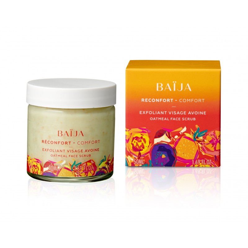 Baija Exfoliant Face Scrub Oatmeal   50 ml