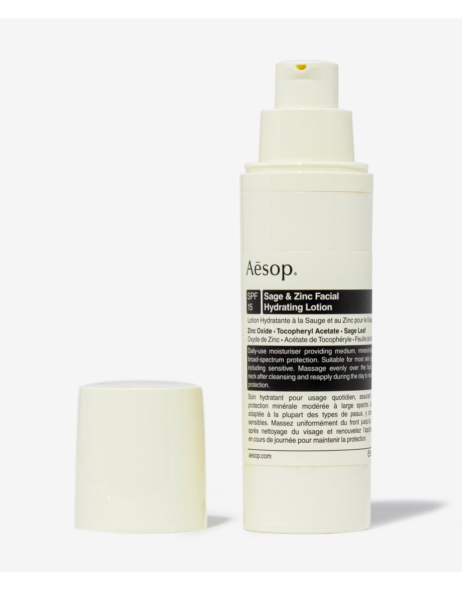 Aesop Sage & Zinc Facial Hydrating Lotion SPF15   50 ml
