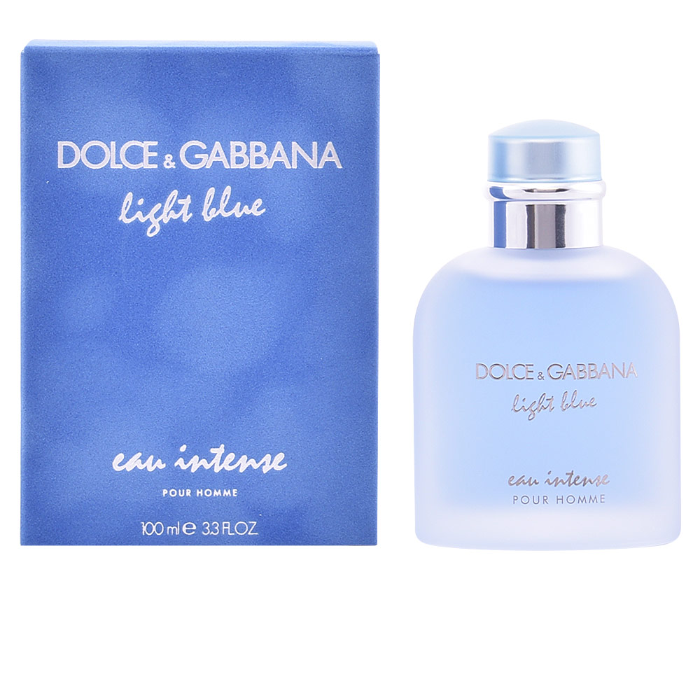 D&G Light Blue Eau Intense Pour Homme Edp Spray   100 ml