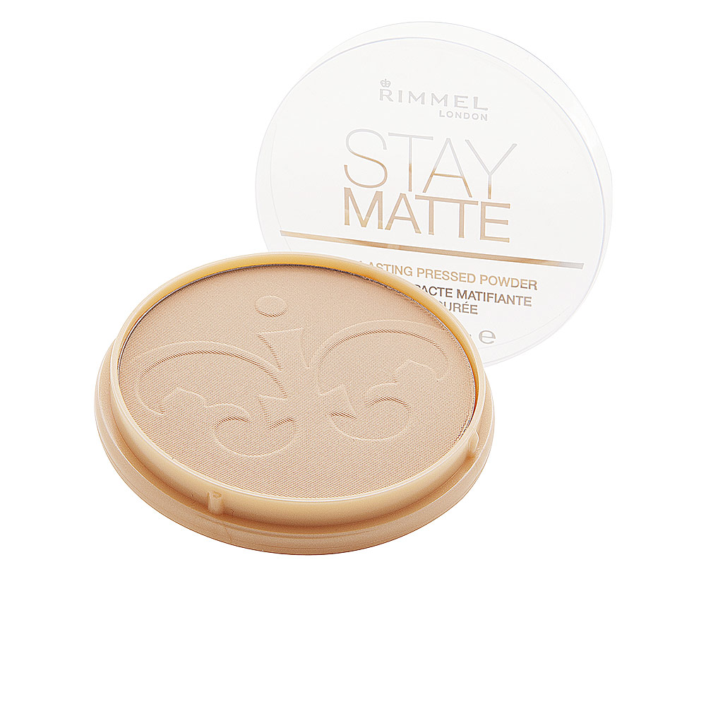 RIMMEL LONDON STAY MATTE pressed powder #006-warm beige 14 gr