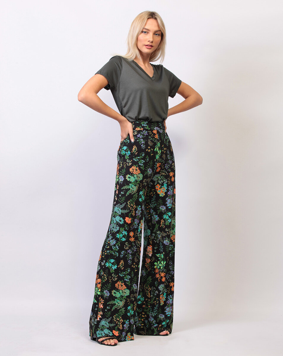 Παντελόνα flower