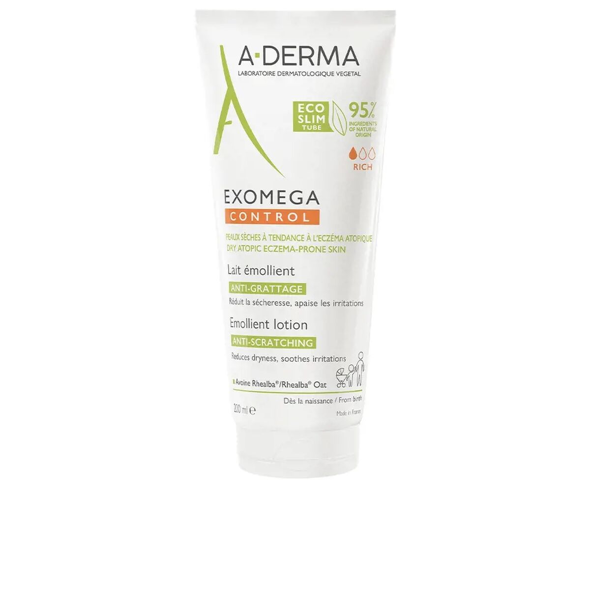 A-DERMA EXOMEGA CONTROL leche 200 ml
