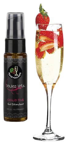 Voulez-Vous Strawberry And Champagne Stimulating Gel 35 ml