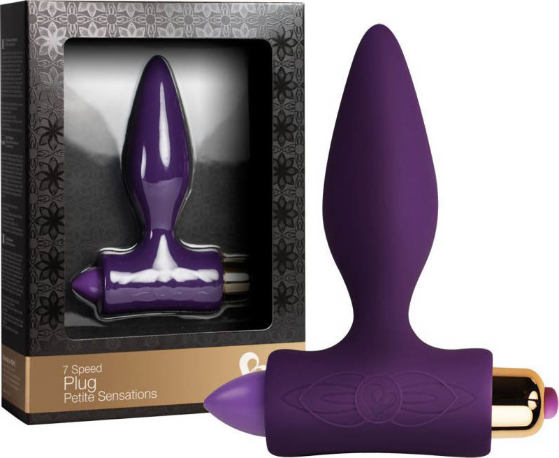 Rocks Off Petite Sensations Plug Purple 7cm