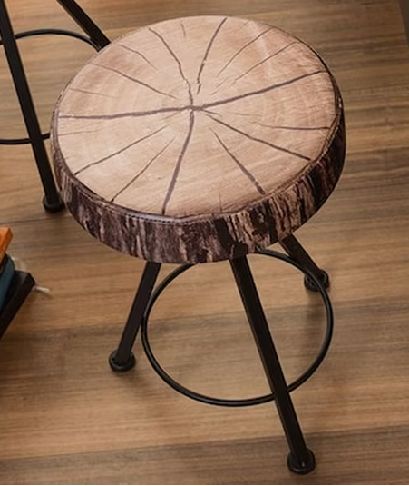 Σκαμπό με όψη κορμού